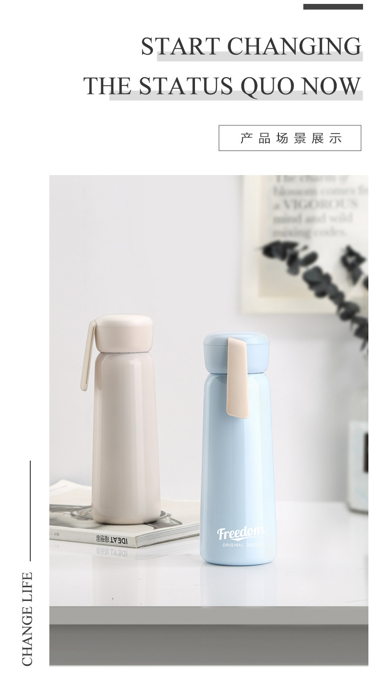 multifunctional stainless steel bottle with handle supplier