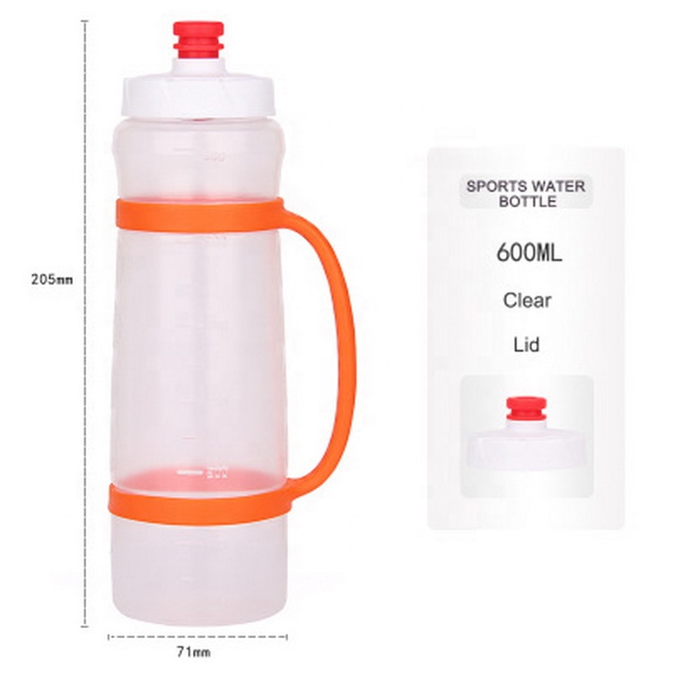 Collaposible Custom Logo Sports Portable Silicone Drinking Cup Folded Water Bottles