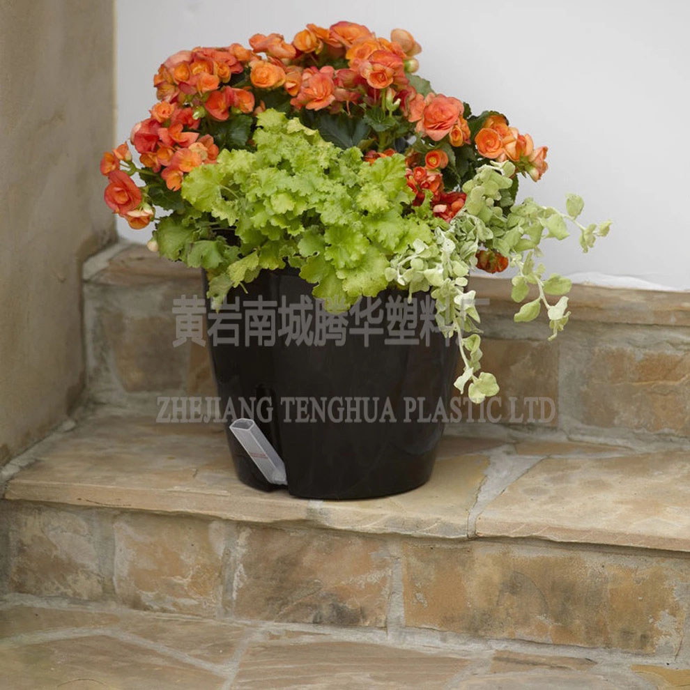 Various Size! Black Plastic Plant Pots Large Size Flower Pot Garden Pot