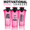 Gym Bottle Shaker Double Fitness Mixer Protein Shaker Bottle Bpa