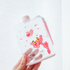 Creative Cartoon Plastic Cup for Male and Female Students Korean Small Fresh and Lovely Portable Water Cup Simple Hand Cup