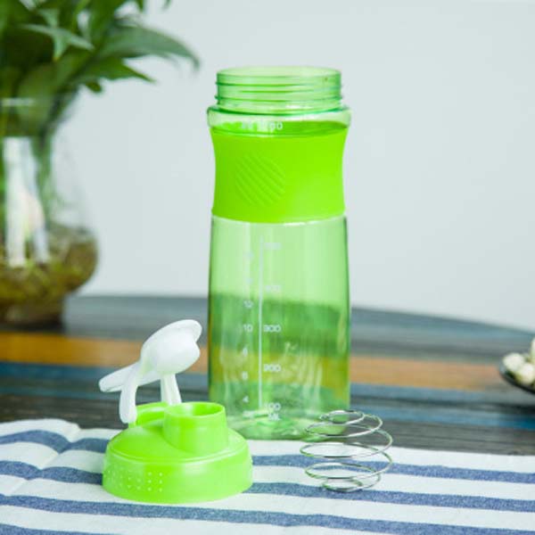 Shake bottle 760ml sports fitness custom LOGO space plastic bottle