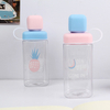  Different Orchard Square Plastic water cup with insulation water Cup cover set anti-leak portable factory Direct Sales