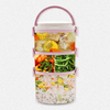 1500ml Round Shape Rice Husk Lunch Box Set for Adults