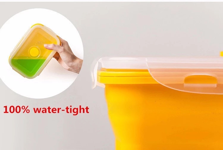 portable silicone lunch box supplier