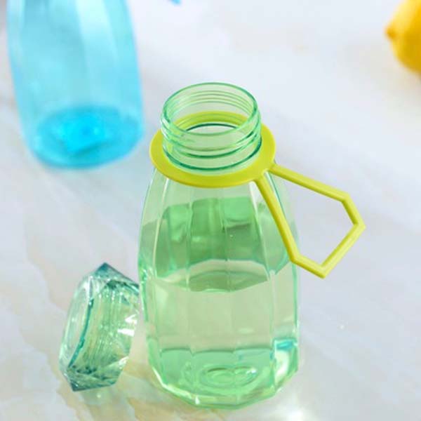 500ML Diamond Crystal Bottle Fashion Portable plastic Bottles