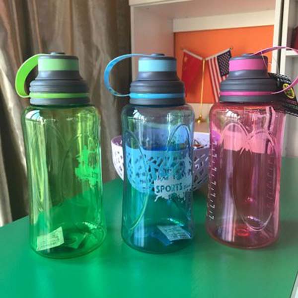 Customizable 1100ml large capacity sports bottle plastic portable PC space bottle