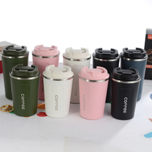New 304 Stainless Steel Coffee Mug Vacuum Double-layer Thermal Insulation Office Water Mug