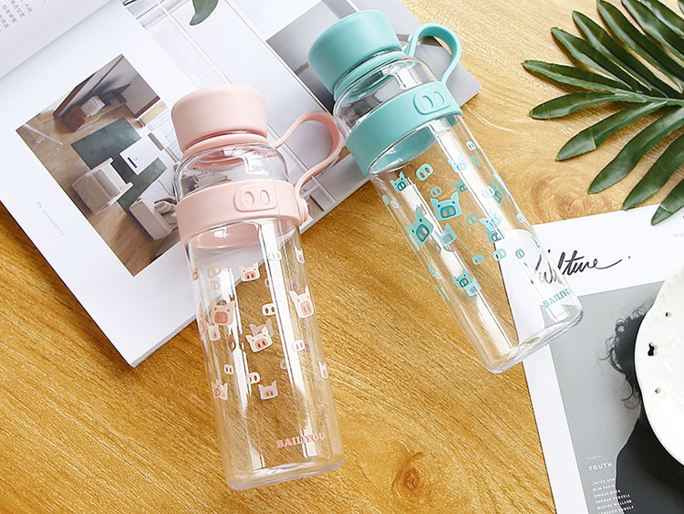 pig handle water bottle