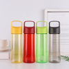 Custom Portable Environment-friendly Color Cold Water Bottle Outdoor Sports Handle Plastic Bottles