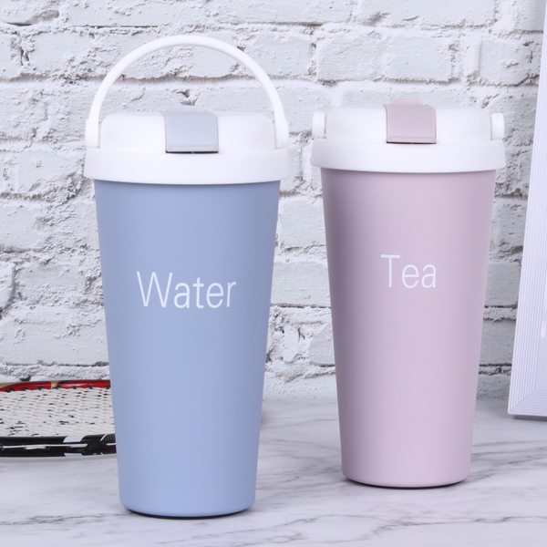 Creative 304 Stainless Steel Insulation Car Water Bottle Office Coffee Mug