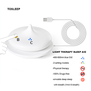 light therapy sleep aid device 