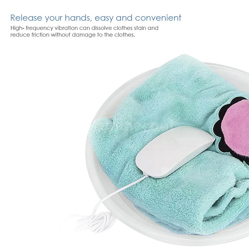 Portable Mini Automatic Electronic Cloth Washing Cleaner Ultrasonic Fruit Washer