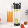 Custom Logo Portable Transparent and Creative Plastic Water Bottle for Children