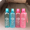 New Creative Transparent Frosted Couple Bottles Sports Portable Plastic Water Bottle
