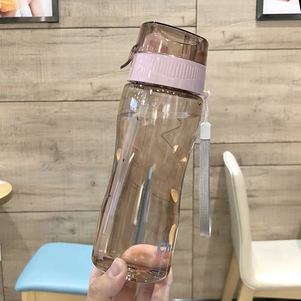 plastic with graduated bottle