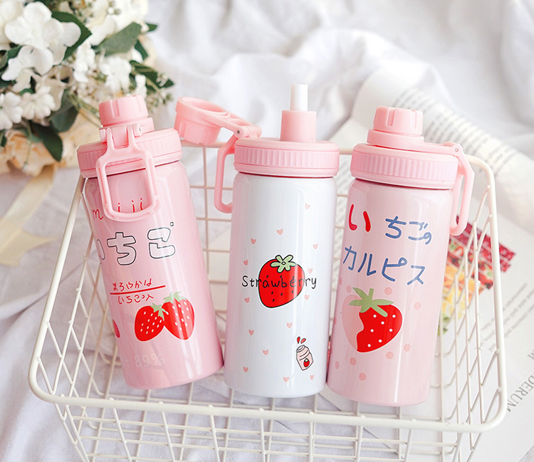  strawberry insulation bottles