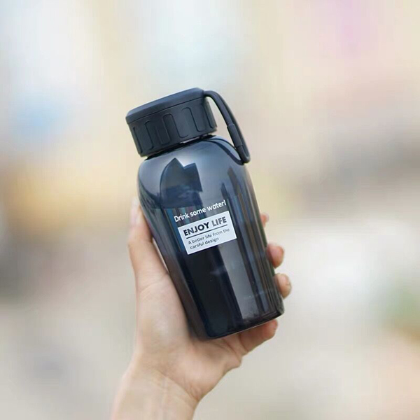 Personality Trend Creative Plastics Portable Water Bottles Students Cool Bottle