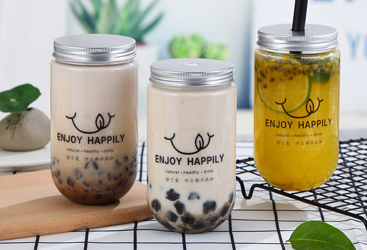  drinking juice with straw bottle