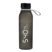 Modern Simple Digital Frosted Plastic Bottles Portable Outdoor Sports Water Bottle