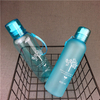 New Creative Transparent Frosted Couple Bottles Sports Portable Plastic Water Bottle
