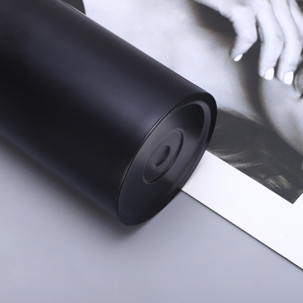 New custom stainless steel insulation bottles outdoor with rope straight simple daily water bottle