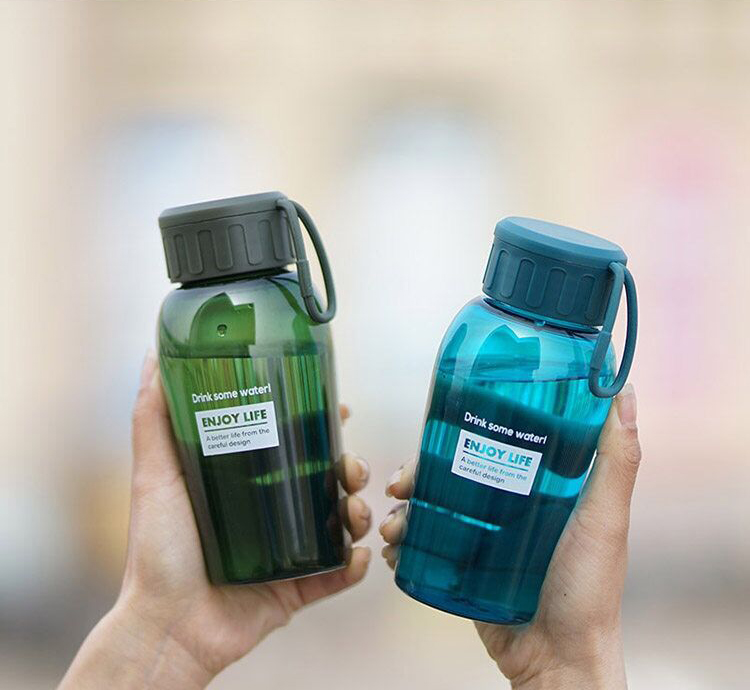  plastic water bottle