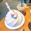 Cute Unicorn Ice Cream Plastic Bottle Student Couple Straw Cup