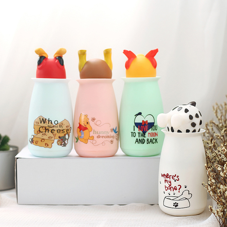  glass lovely water bottle