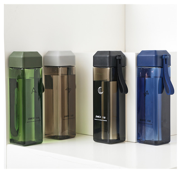 Custom Environment-friendly Plastic Bottle Fashion Simple Sports Water Bottles