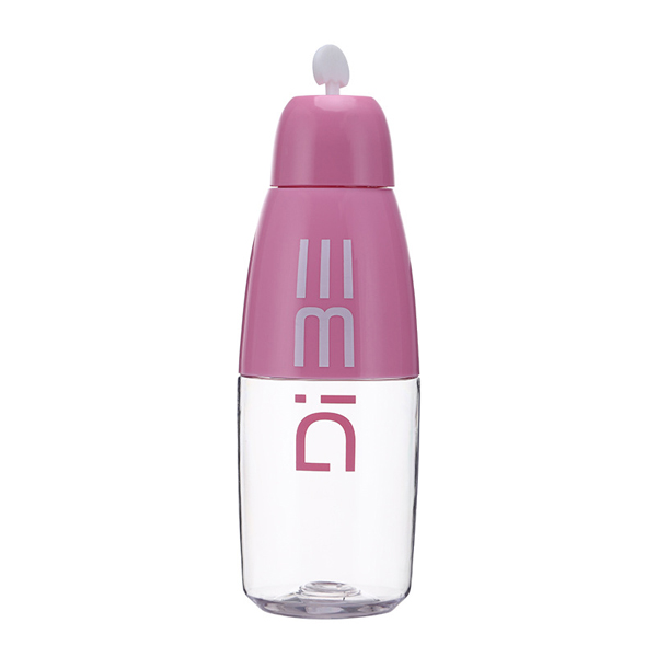Water bottles plastic anti-fall students simple and lovely bottle with lid