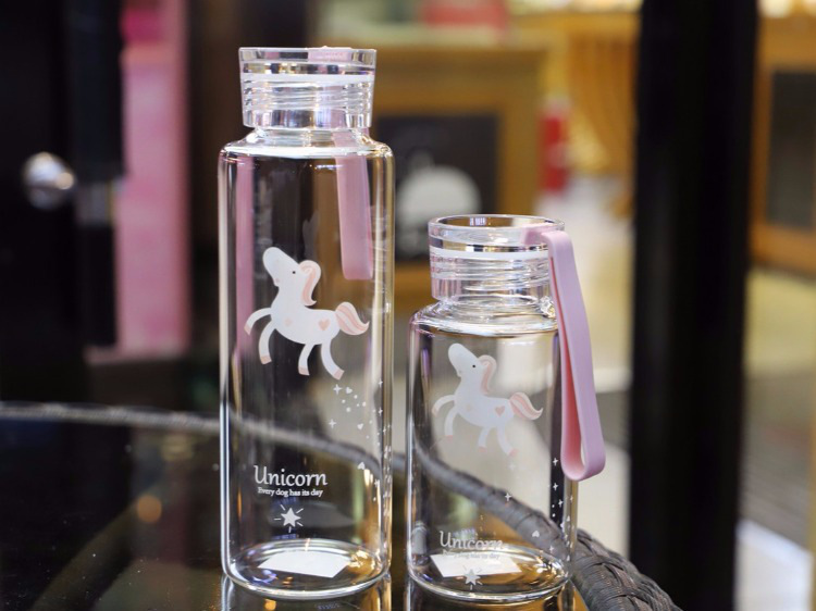  high borosilicate transparent bottle