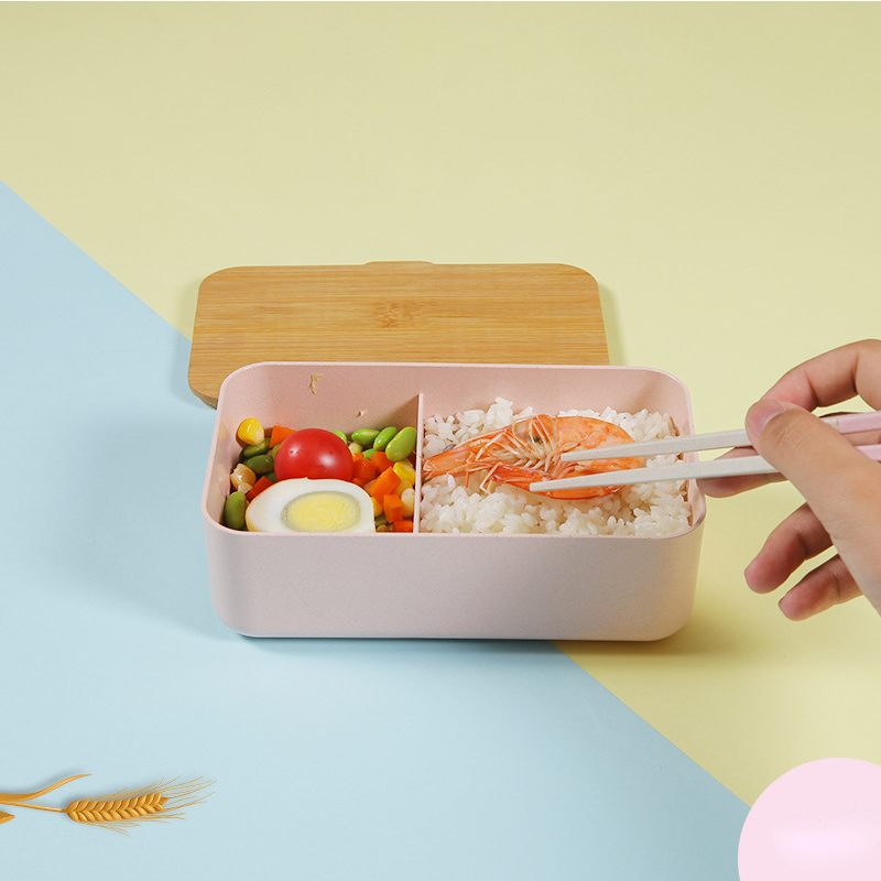 food container bamboo cover 