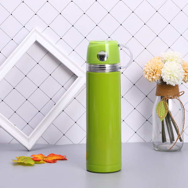 New Hot Selling Custom Stainless Steel Insulation Transparent Cover Office Portable Bottle