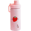 Creative strawberry insulation bottles boys and girls portable straw simple lovely water bottle