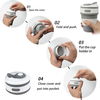 350ml/12oz Portable Folding Coffee Cups Travel Telescopic Collapsible Drinking Cup tazas Silicone Retractable Cup With Lids
