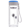 High Borosilicate Glass for Office Filtration with Double Glass Cup and Cove