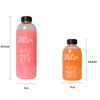 Large Capacity Sports Clear Portable Plastic Water Bottle