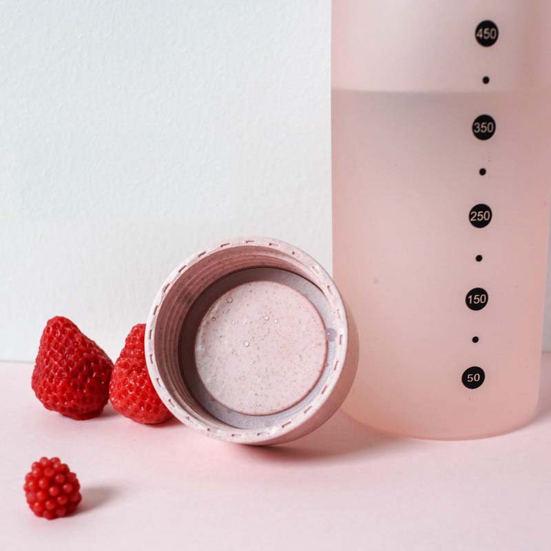 BPA Free Water Bottle Plastic Sport Scrub Leak Proof Drinking Bottle Portable Fashion Drinkware Tour Bottles 