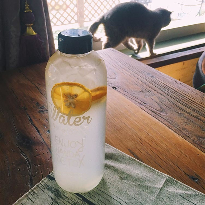 plastic water bottle for sport