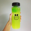 Glass Water Bottle Portable Leakproof Thermoplastic Plastic Cute Sports Outdoor Running Camping Hiking Student 